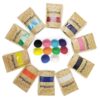 CuteyCo Crafty Sand Pack - 10 Colors: 11 lbs of Vibrant Craft Sand & Play Sand
