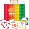 CVC Word Games,Learn to Read in Weeks,Multisensory Reading & Phonics Game Ideal for Pre Kinderarten to 1st Grade-Homeschool Supplies-with 88 CVC Cards