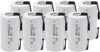 CYHWHYSI Aa Ion 1.2V Ni DC & Pack 2200Mah Batteries with Tabs for Portable Device Power Tools 8 Pieces