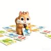 CYJBE Squirrel Point and Read Card Set - Interactive Audio Learning Toy for Toddlers & Kids 2-6 Years Old, Autism Sensory Toy, Educational Early Learning Gift (Unisex)