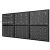 Daanxw Metal Peg Board Kit with 1/4" Pegboard Accessories,Include 16.5"X13" Peg Board and Extra Thick Pegboard Accessories,Wall Organizer PegBoard Panels Tool Organizer Storage System (128)