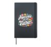 Dad Awesome Like My Father Hardcover Journal, Black