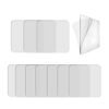 DalVick Sided Adhesive Strips Washable Traceless Transparent Tape for Decorations, Windshield, Tiles, Wall Pictures Double-Sided Adhesive Pads Transparent Wall Arts for Cars