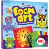 Dan&Darci Foam Sticker Art Craft for Kids - Toddler Arts & Crafts for Ages 3-5 - Boys 4-6 Birthday Gift - DIY Kid Activities Ages 3 4 5 6 Years - 4 Year Old Boy Gifts - Mess Free Craft Activity