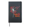 Dandelion Scatter Kindness Dandelions Kindness Awareness Hardcover Journal, Black