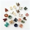 DanLingJewelry 100 pc Opaque Acrylic Letter Charms Beads for DIY Jewelry