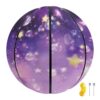 Dark Purple Star Nebula 29.5'' Basketball Gift for Girls Kids & Teens