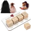 Date Night Dice - Fun Decision Dice & Couple Games for Date Ideas, Activities, & Food - Ideal for Valentine's Day, Anniversaries, or Birthday Gifts - Flirty & Romantic Game for Couples and Adults