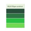 Daxilonyz 80Pcs Sentence Strips for Teacher Supplies, 3” x 12” Ruled Word Learning Strips for Writing Words for Teachers, Classroom and Office (Gradient Green)
