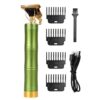 DAXXIN Hair Clippers, T9 Bamboo Style Electric Hair Clipper USB Rechargeable Professional Men Razor Hair Trimmer for Men