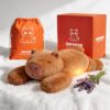 DAYHERB Weighted Stuffed Animals Capybara 23in Lavender Microwavable Gift Kids&Adults