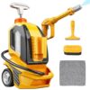 deAO Kids Clean Car Wash Toy,Car Washer with Scraper Sponge Towel,Rag,Toddler Pretend Play Tools Role Playing Toy Cleaning Toys Gift for Boys Girls