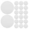 DECHOUS 80pcs White round Cardstock Circles for ’s Creative Projects and School Crafting Supplies, Smooth Surface Precut Paper, 92lb 250 Gsm, for DIY Art and Craft
