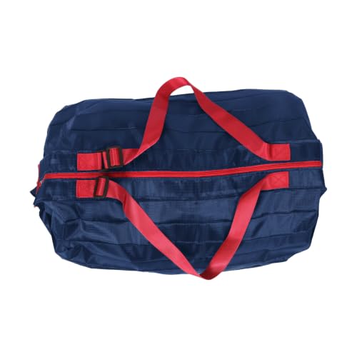 DECHOUS Portable Foldable Shopping Tote Bag with High-density Woven Nylon, 20kg Capacity, Balanced Weight Distribution, Convenient Loading and Unloading, for Markets and Parties