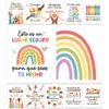 Decorably 12 Diversity Spanish Classroom Posters
