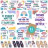 Decorably 15 Boho Themed Inspirational Posters for Classroom