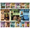 Decorably 15 Famous Wall Art Posters for Classroom Decor, 11x14in