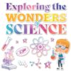Decorably 17 Pcs Cutouts Inspirational Science Bulletin Board Decorations Set with Borders - Gloss-Laminated Cardstock for Classroom Decor, School Hallways, Education Centers, Homeschool