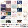 Decorably 24 Pack Floral 6x4in Assorted Sympathy Cards with Envelopes
