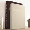 Decorative Faux Books for Home Decor, Set of 2, Black - Beige