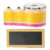 Decorative Pencil Border - Cute Classroom Bulletin Board Trim