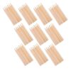 DEEPCRAFF 10 Boxes Mini Colored Pencils 3.5 Inch Wooden Short Pencils with 6 Colors Per Box Portable Mini Size Safe Handling for School and Wedding Party Supplies