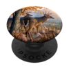 Deer Hunting Wild Animal Lovers Hunter Gift PopSockets Adhesive PopGrip
