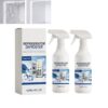 Defrosting Spray For Freezer, De-Icer Spray For Fridge & Freezer,Efficiently Fast Removes Ice Buildup, For Windshield Fridge Keyholes ，2PCS