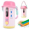 deli Electric Pencil Sharpener, Fully Automatic Pencil Sharpener, Pink