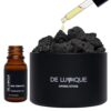 De Lumique Aromatherapy Volcano Stone Set, Aroma Diffuser for Home Bathroom Office, with Aroma Oil 0.33 fl. oz. and Stones 6.70 oz. (Red Tobacco)