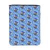 Denjungdn Eastern Bluebird on Birdbath Book Cover with Zipper, Waterproof Book Sleeve Protector 11.8x9 Inches