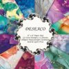 DESEACO Matte Gold Marble Scrapbook Paper Pad 6x6 – 24 Sheets, Vintage Single-Sided Watercolor Cardstock – No Shine – DIY Backgrounds for Journaling, Cardmaking, Crafts & Scrapbooking