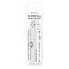 DESIGNPHIL 42263006 Midori Multi Ruler, 6.3 inches (16 cm), Transparent
