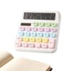 Desk11 Calculator 12 Digits Solar Round Buttons Counter11