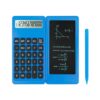 Desk Calculator, Desktop Small Calculators with Writing Notepad, Basic 4-Function Math Large Button Calculator, School Supplies, Middle/High School Students (Blue)