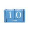 Desk Calendar Blocks Simple Decoration Month Date Rustic Farmhouse