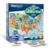 Destination America Puzzle for Kids, Jigsaw Puzzles 500 Pieces for Ages 8+