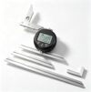 Detachable Universal Bevel Protractor,0-360 Degree Stainless Steel