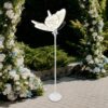 Deturprostore Butterfly Floor Lamp White Light, Multi-Mount LED Ambient Decor Light, Standing Hanging Fixture, Romantic Soft Illumination, for Wedding Aisle Party Home Indoor Event Backdrop Ornament