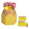DFGWETYH Pencil Number Counting Set, Crayon Number Matching Set 1-30, Creative 3D Printed Student Picker, for Sequencing, Matching, Classroom Draws, Learning Games, Preschool and Elementary，B