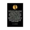 D H Lawrence, Motivational Quotes Poster (1) Canvas for Living Room Bedroom Decor 20" L X 30" W White-style