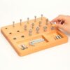 DICYWUDI Wooden Pegboard for Finger Dexterity, Finger Strength Trainer for Hand Grip Strengthener Targeted Strength, Relief & Recovery– for Men, Women, and Seniors