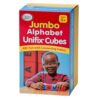 Didax Jumbo Alphabet Unifix Cubes, Set of 30, 3.5 H x 8.5 L x 5.13 W