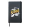 Did I Mention Im Retiring Soon Hardcover Journal, Black