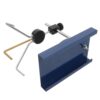 Didiseaon Physics Education Tool Thermal Conduction Demonstrator Kit with Aluminum Brass Iron Stainless Steel Rods for Middle School Students Heat Transfer and Conductivity Experiments