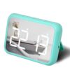 Digital Large Display Visual Timer Stopwatch for Kitchen Teacher School Classroom Cooking, Night Light Magnetic Bathroom Makeup Mirror LED Stop Clock Timer, 99 Minutes Countdown, Loud/Silent (Green)