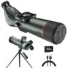 Digital Spotting Scope with Screen Portable Auto-Focus Electronic 4K Smart Telescope with Tripod 32GB SD Card and Carrying Bag for Stargazing Bird Watching, Wildlife Viewing Hunting Mud