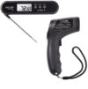 Digital Thermometer Bundle, Laser Infrared Surface & Instant Read, IPX7 Waterproof, Wide Temperature Range -58°F to 716°F