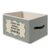 Dilemat Motivational Reading Book Storage Basket Bins Box,Reading Corner