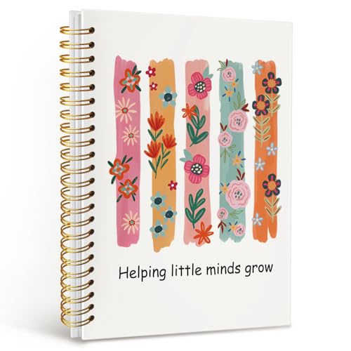 Dilemat Teacher Appreciation Gifts,Teacher Gifts Notebook Journal,Gifts for Teachers Women Notebooks for Note Taking,Notebook for Teachers Hardcover Spiral Notebook Journal 5.5x8.3 Inch